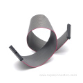 1.27*1.27 IDC Flat Cable Connecting Wire: 2H/1.27*1.27 IDC-50P*2 + UL2678#30-TS-7*0.10-50P Multi-core Wire, Red Edge